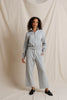 Milana Heather Grey Track Jacket