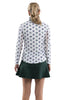 Ava China Set Floral 1/4 Zip