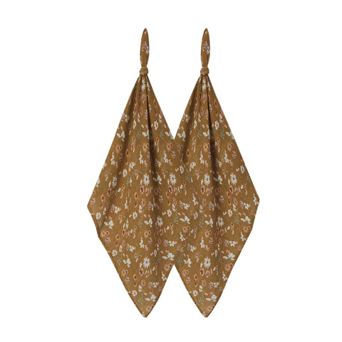 Wildflower Burp Cloth Set