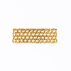 Winnie Small Bead Brass Stretch