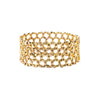 Winnie Small Bead Brass Stretch
