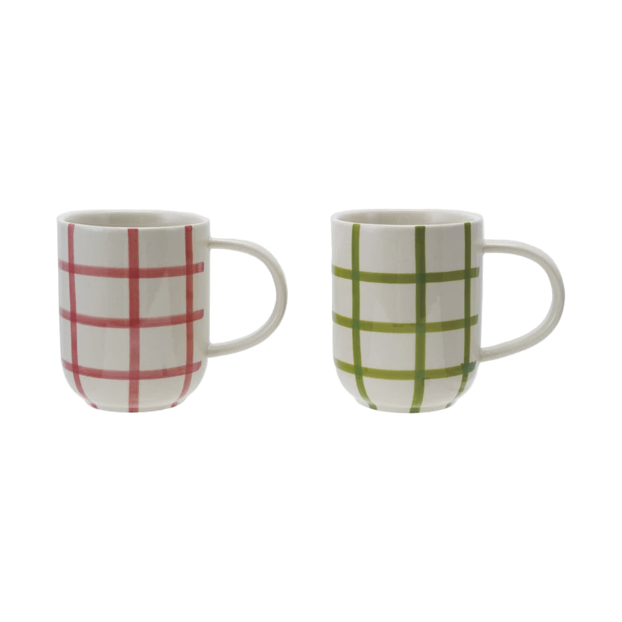 Holiday Grid Mugs (2 colors)