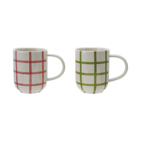 Holiday Grid Mugs (2 colors)
