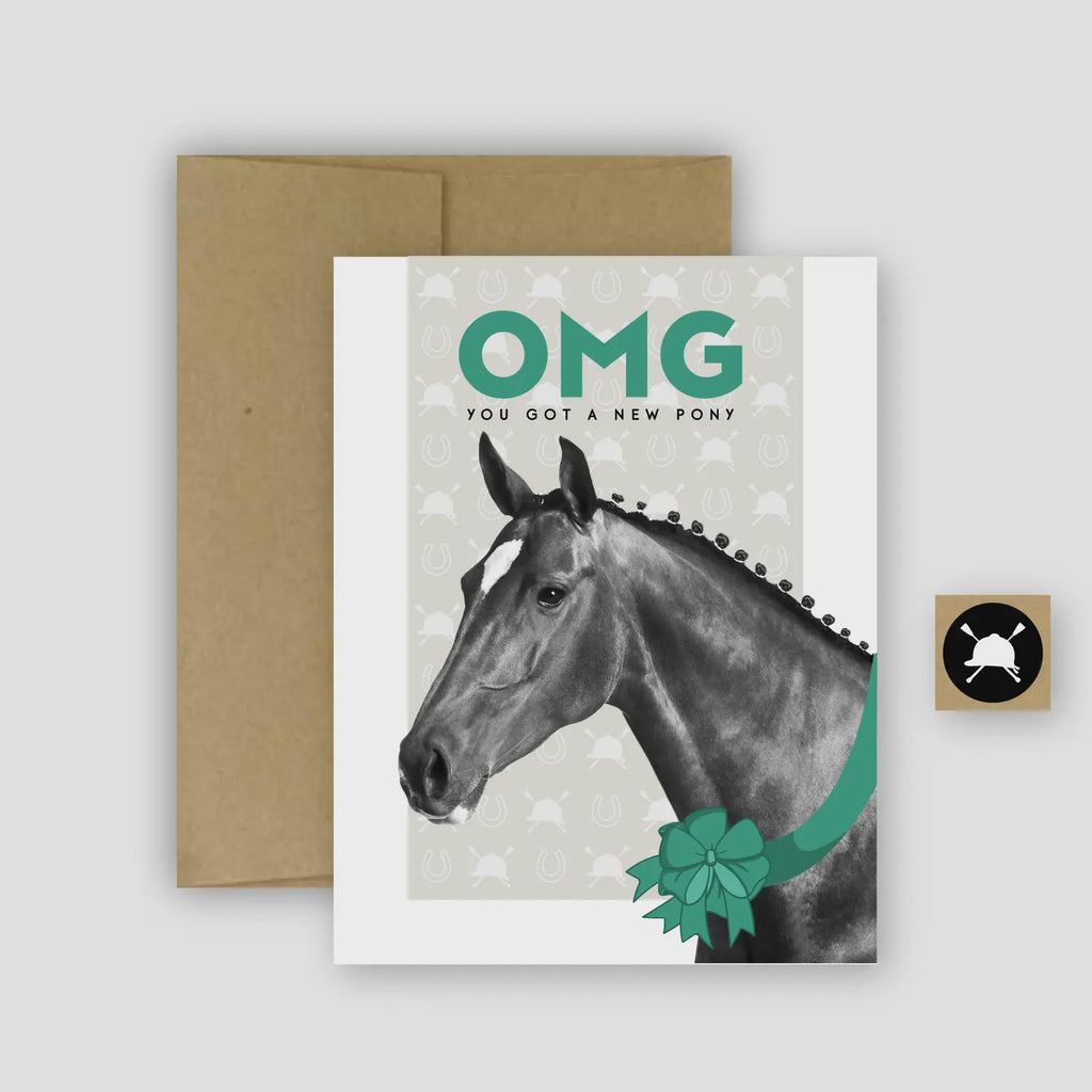 OMG New Pony Card