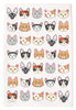 Paws & Claws Tea Towel (2 styles)