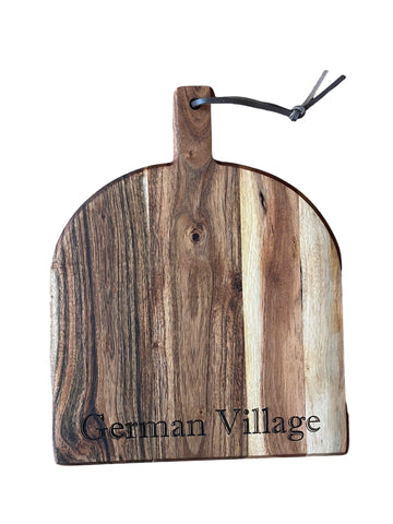 German Village Bevel Wood Board