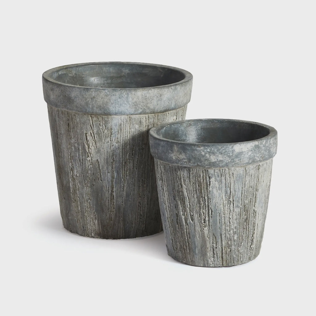 Driftwood Faux Bois Pot (small)